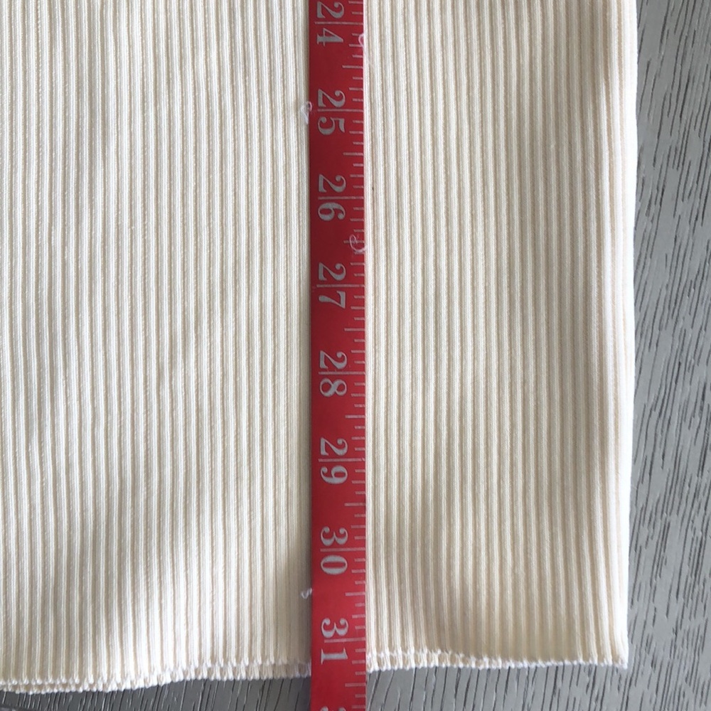 HERVE by Herve LEGER Cream Ribbed Dress Size S - Picture 11 of 12